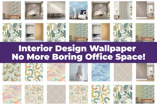 7 Unique Wallpaper Design for Offices